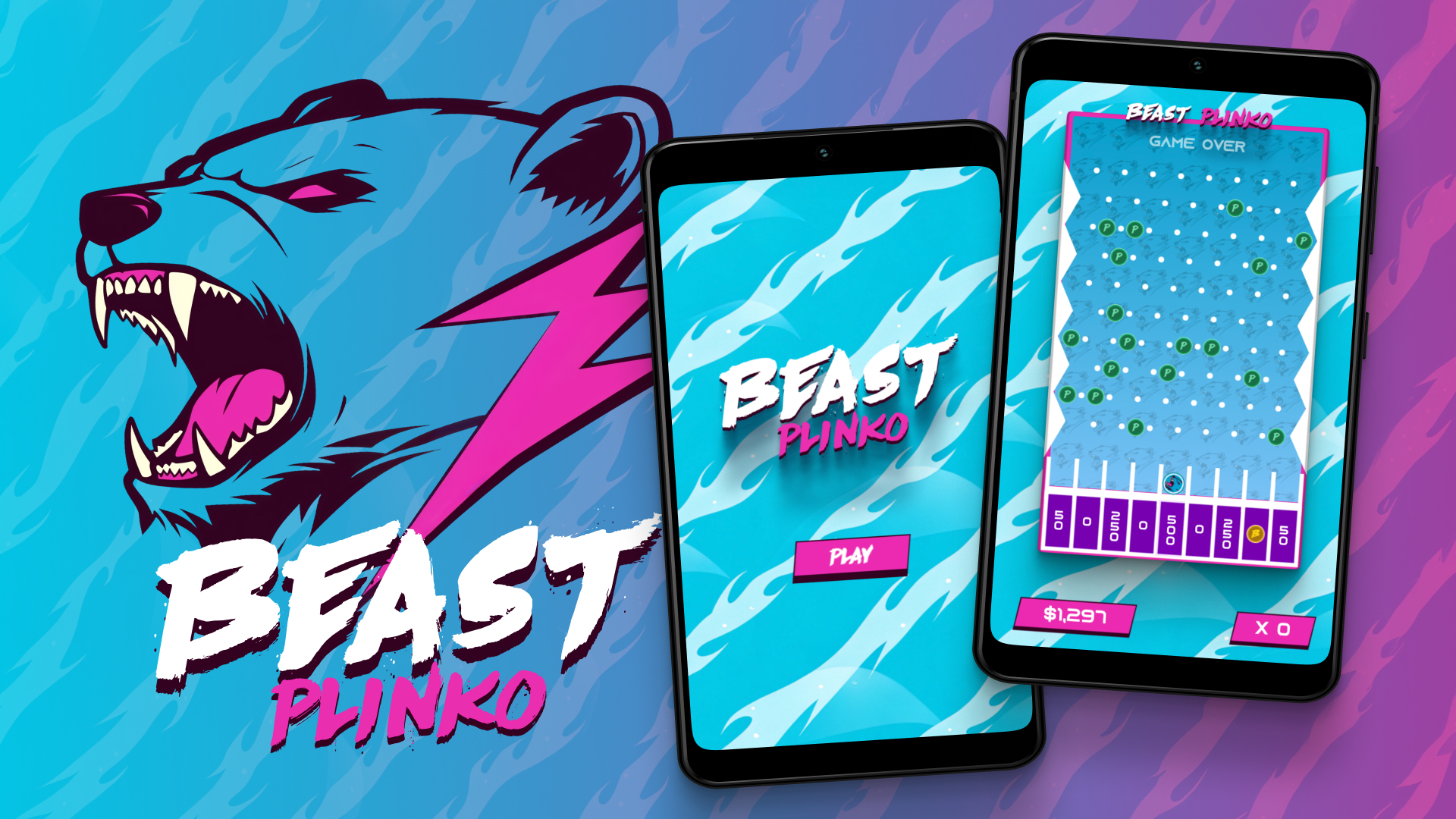Mr Beast Plinko Game Screenshot